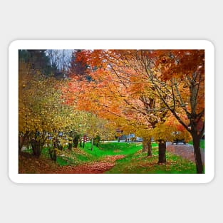 Autumn Colors Sticker